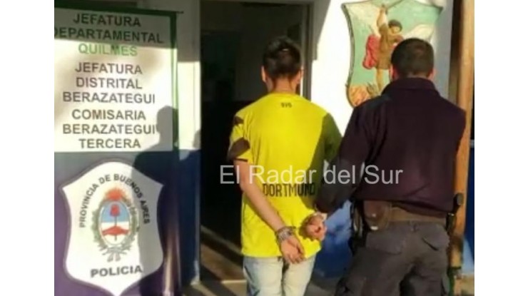 Tras persecución, aprehendieron a un peligroso malviviente 